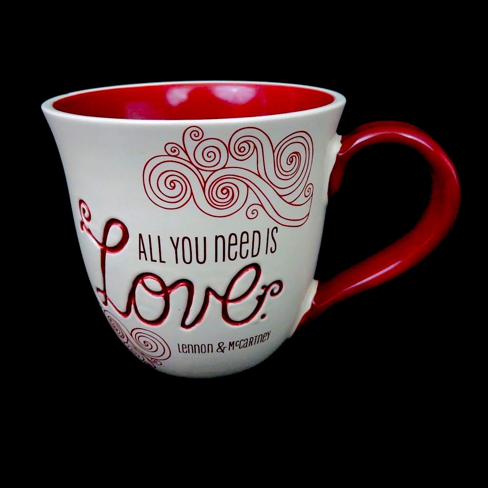 Rare, John Lennon Collector’s Love Mug, Brand New